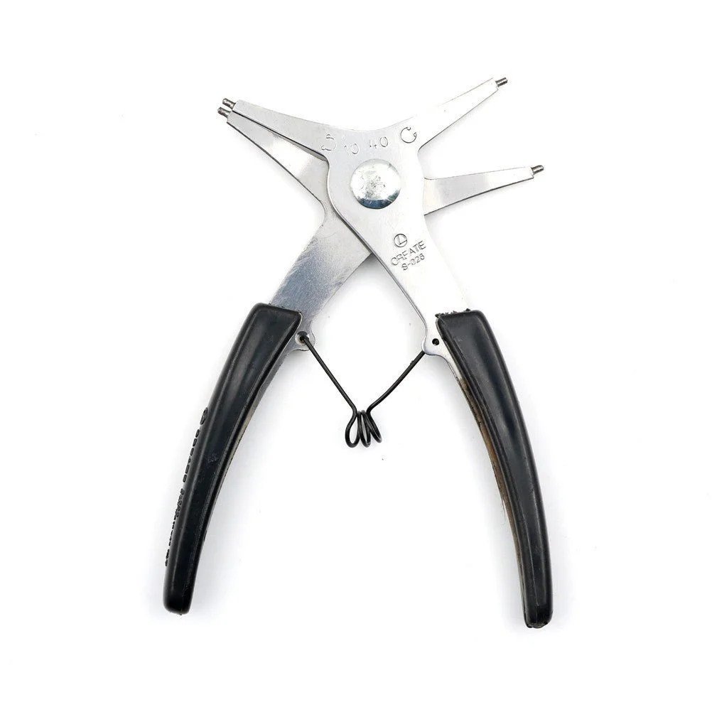 2-in-1 Circlip Pliers for Snap Ring Removal and Installation